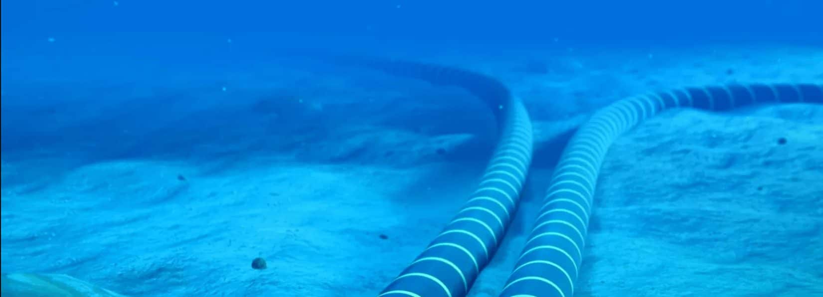 La conectividad de un país depende de un cable de cuatro centímetros de diámetro